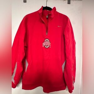 Ohio State Nike Quarter-Zip Pullover